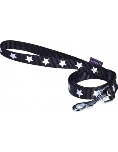 Laisse pour chien 3 points "Midnight" noir de Bobby.
