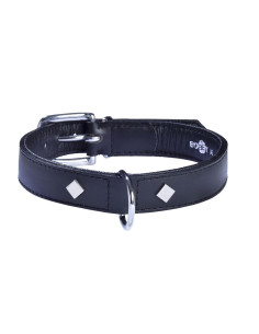 Collier "Tomy" noir de Bobby pour chien.