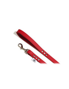 Laisse pour chien nylon "Classic" rouge de Buddy Belts.