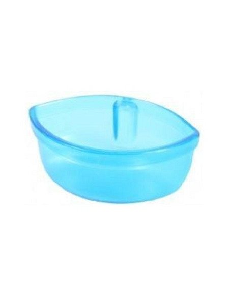 Ecuelle pour rongeur bleu. Mini Rodylounge de Zolux.