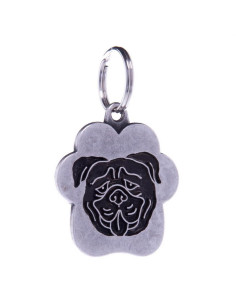 Médaille pour chien Cloud "Bulldog anglais" de Petitamis.