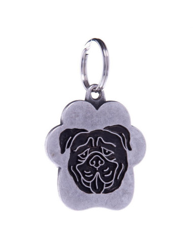 Médaille pour chien Cloud "Bulldog anglais" de Petitamis.