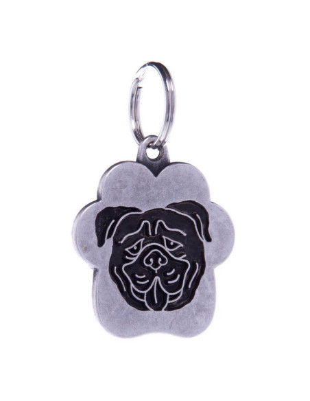 Médaille pour chien Cloud "Bulldog anglais" de Petitamis.