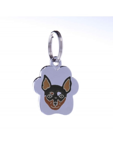 Une jolie médaille Cloud pour chien "Pinscher" de Petitamis.