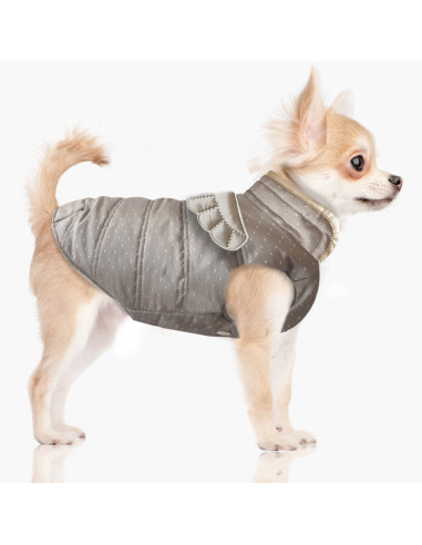 Doudoune pour chien marron - Doudoune Angèle