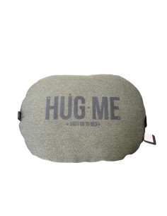 Coussin pour chien "Hug Me" kaki de Milk & Pepper.