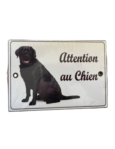 Panneau Labrador de Petitamis : "Attention au Chien".