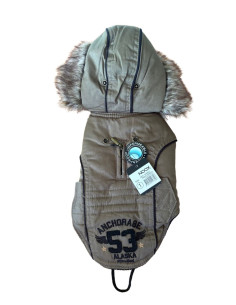 Parka pour chien kaki "heroes" de Noox.

Plusieurs tailles disponibles.