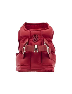 Harnais rouge Nuvola gilet de Ferribiella.