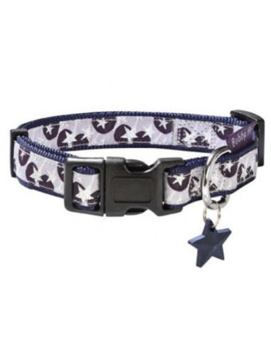 Collier pour chat "Confetti" parme de Bobby.