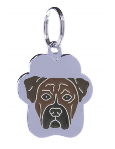 Médaille Boxer Tabby de Petitamis