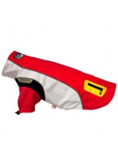 Manteau long pour la pluie pas cher rouge - Manteau "Touchdog"