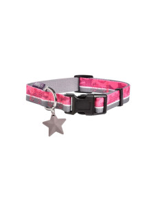 Collier Norm pour chien rose de Bobby.