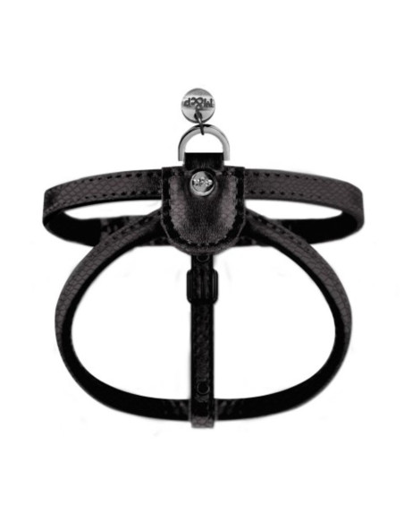 Harnais pour chien "Naja Black" de Milk & Pepper.