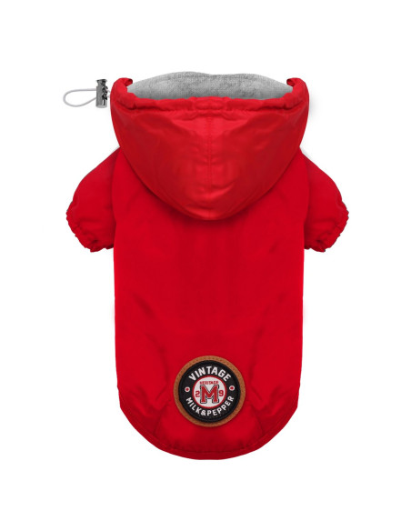 Imperméable pour chien "Preppy Red" de Milk & Pepper.