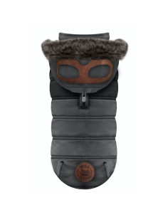 Parka chien gris "Gazoline"