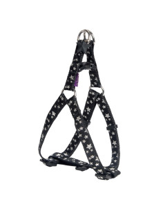 Harnais baudrier pour chien "Merry" noir de Bobby.