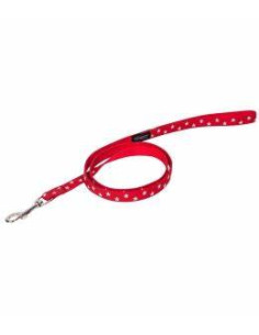 Laisse pour chien Star rouge de Wouapy.